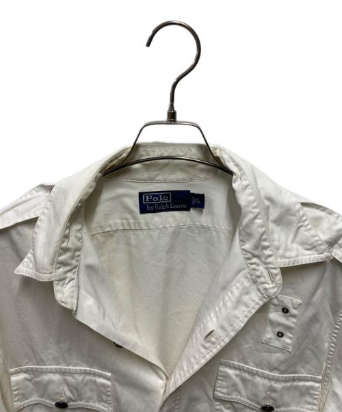 POLO RALPH LAUREN（ポロ・ラルフローレン）POLO RALPH LAUREN (ポロ・ラルフローレン) 90’Ｓ シャツ ホワイト サイズ:Lの古着・服飾アイテム