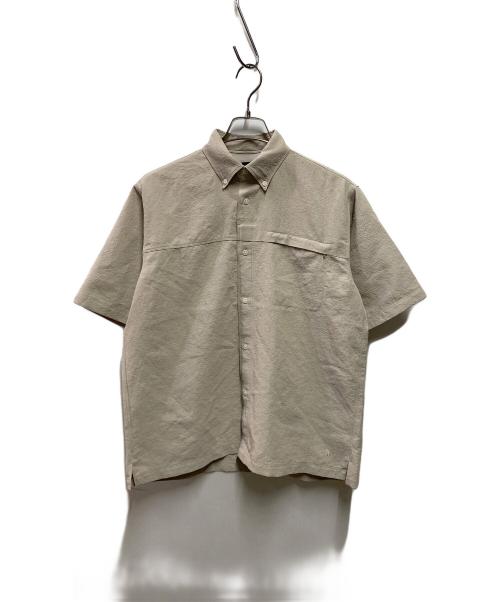 THE NORTH FACE（ザ ノース フェイス）THE NORTH FACE (ザ ノース フェイス) S／S Awning Shirt アイボリー サイズ:ＸＳの古着・服飾アイテム