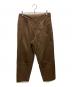 AURALEE（オーラリー）の古着「WASHED FINX CHINO TAPERED PANTS」｜ブラウン