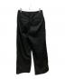 HYKE (ハイク) T/C TWILL ARMY WIDE LEG CHINOS ブラック サイズ:XL：9000円