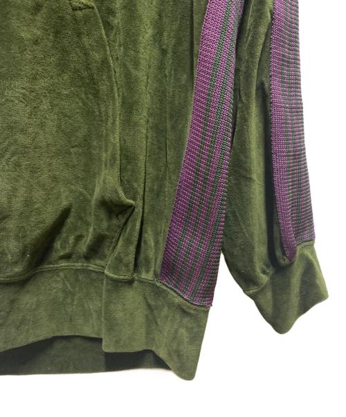Needles（ニードルズ）Needles (ニードルズ) ベロアパーカー グリーン サイズ:Mの古着・服飾アイテム
