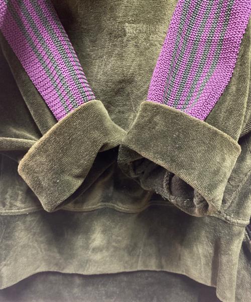 Needles（ニードルズ）Needles (ニードルズ) ベロアパーカー グリーン サイズ:Mの古着・服飾アイテム