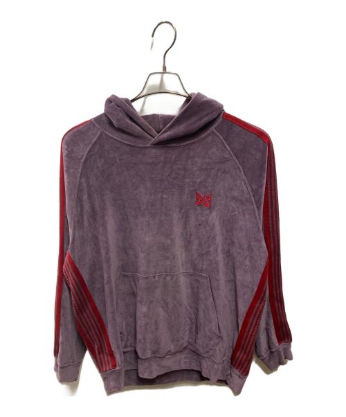 Needles（ニードルズ）Needles (ニードルズ) ベロアパーカー パープル サイズ:Mの古着・服飾アイテム