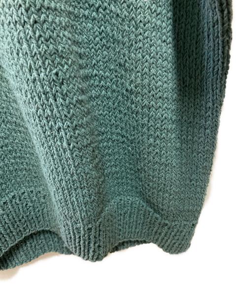Mcmachan Woolen（マクマーンウーレン）Mcmachan Woolen (マクマーンウーレン) 半袖ニット グリーン サイズ:-の古着・服飾アイテム