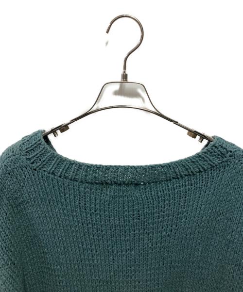 Mcmachan Woolen（マクマーンウーレン）Mcmachan Woolen (マクマーンウーレン) 半袖ニット グリーン サイズ:-の古着・服飾アイテム
