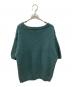 Mcmachan Woolen (マクマーンウーレン) 半袖ニット グリーン サイズ:-：6000円