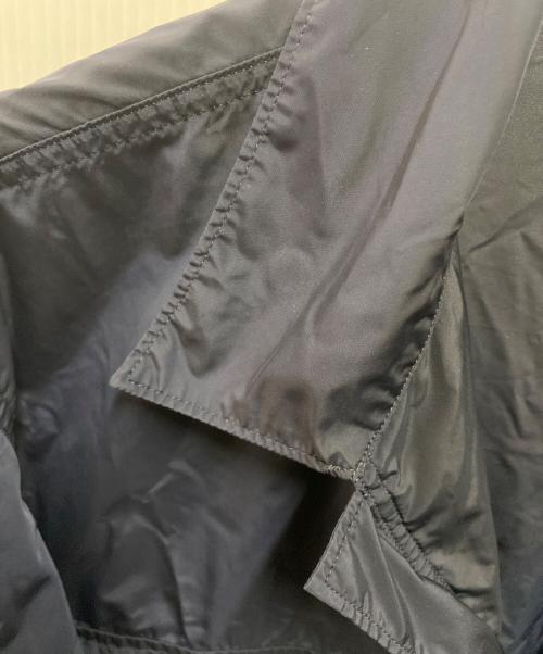 AURALEE（オーラリー）AURALEE (オーラリー) LIGHT NYLON ZIP SHIRT ネイビー サイズ:4の古着・服飾アイテム