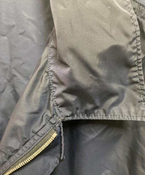 AURALEE（オーラリー）AURALEE (オーラリー) LIGHT NYLON ZIP SHIRT ネイビー サイズ:4の古着・服飾アイテム