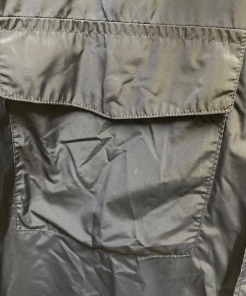 AURALEE（オーラリー）AURALEE (オーラリー) LIGHT NYLON ZIP SHIRT ネイビー サイズ:4の古着・服飾アイテム