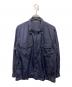 AURALEE（オーラリー）の古着「LIGHT NYLON ZIP SHIRT」｜ネイビー