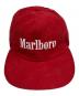 中古・古着 marlboro (マルボロ) コーデュロイキャップ レッド：8000円