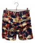 A BATHING APE (アベイシングエイプ) カモ柄ハーフパンツ レッド×ネイビー サイズ:Ｓ：5000円