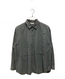 STILL BY HAND（スティルバイハンド）の古着「Garment-dye over shirt」｜グレー