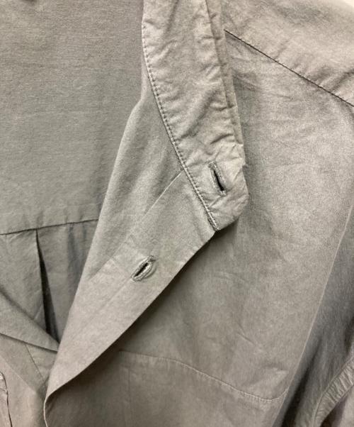 STILL BY HAND（スティルバイハンド）STILL BY HAND (スティルバイハンド) Garment-dye over shirt グレー サイズ:48の古着・服飾アイテム