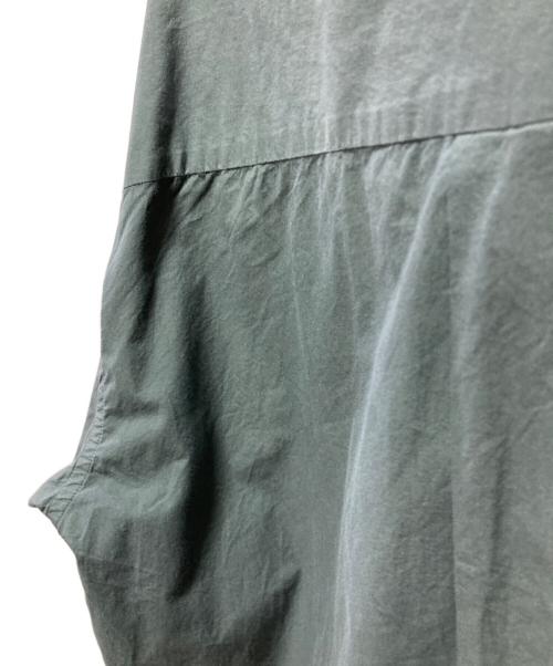 STILL BY HAND（スティルバイハンド）STILL BY HAND (スティルバイハンド) Garment-dye over shirt グレー サイズ:48の古着・服飾アイテム