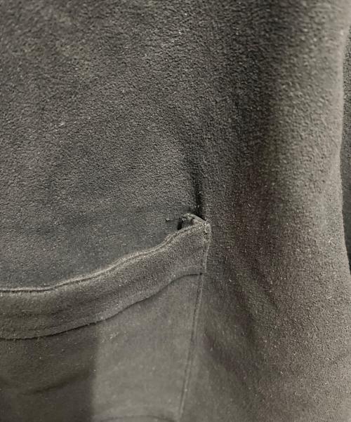 STILL BY HAND（スティルバイハンド）STILL BY HAND (スティルバイハンド) SYNTHETIC LEATHER OVER SHIRT ブラック サイズ:48の古着・服飾アイテム