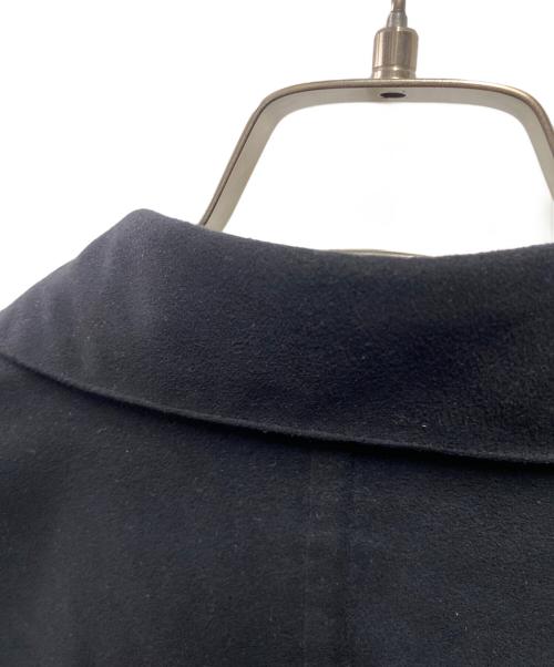 STILL BY HAND（スティルバイハンド）STILL BY HAND (スティルバイハンド) SYNTHETIC LEATHER OVER SHIRT ブラック サイズ:48の古着・服飾アイテム