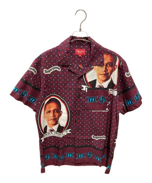 SUPREME（シュプリーム）SUPREME (シュプリーム) 17SS Obama Shirt レッド サイズ:Sの古着・服飾アイテム
