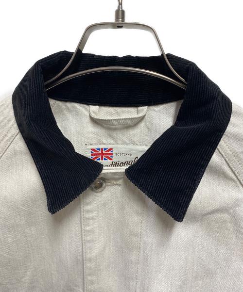 Traditional Weatherwear（トラディショナルウェザーウェア）Traditional Weatherwear (トラディショナルウェザーウェア) WORK JACKET 005D ベージュ サイズ:36の古着・服飾アイテム