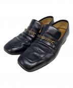 GUCCIグッチ）の古着「ローファー」｜ブラック