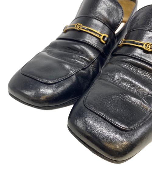 GUCCI（グッチ）GUCCI (グッチ) ローファー ブラック サイズ:6の古着・服飾アイテム