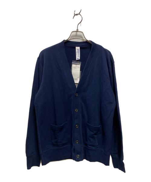 LOOPWHEELER（ループウィラー）LOOPWHEELER (ループウィラー) BEAMS (ビームス) スウェットカーディガン ネイビー サイズ:Lの古着・服飾アイテム