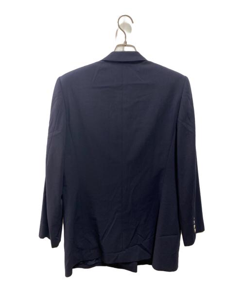 Aquascutum（アクアスキュータム）Aquascutum (アクアスキュータム) ダブルブレザー ネイビー サイズ:サイズ詳細参照の古着・服飾アイテム