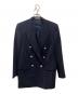 Aquascutum（アクアスキュータム）の古着「ダブルブレザー」｜ネイビー