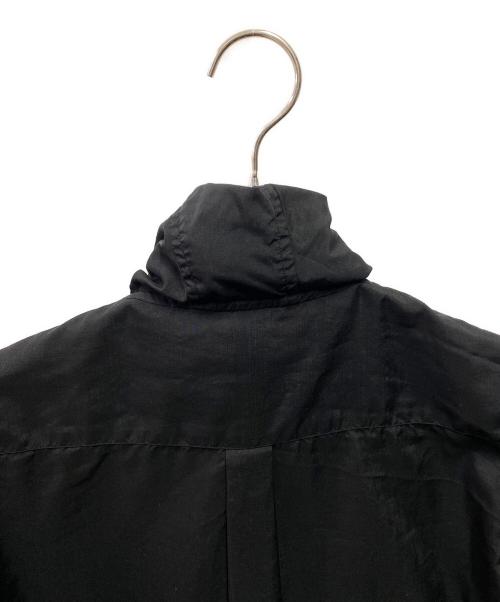 BLACK COMME des GARCONS（ブラックコムデギャルソン）BLACK COMME des GARCONS (ブラックコムデギャルソン) フードシャツ ブラック サイズ:Ｓの古着・服飾アイテム
