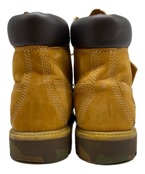 Timberland（ティンバーランド）Timberland (ティンバーランド) カモ柄アウトソール6インチプレミアムブーツ ベージュ サイズ:9の古着・服飾アイテム