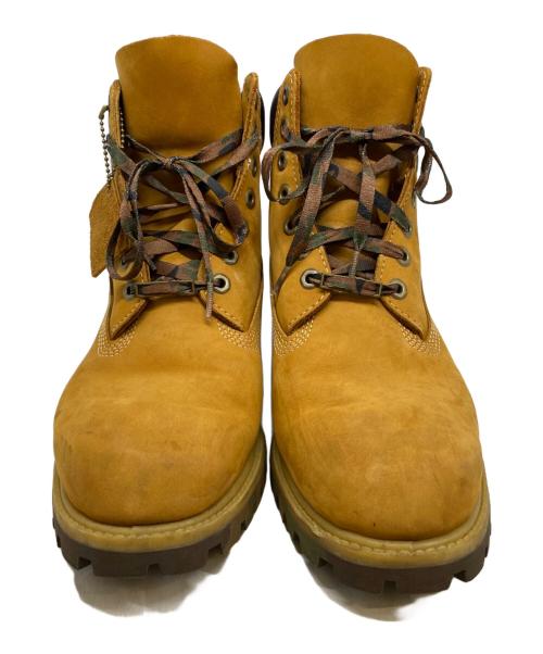 Timberland（ティンバーランド）Timberland (ティンバーランド) カモ柄アウトソール6インチプレミアムブーツ ベージュ サイズ:9の古着・服飾アイテム