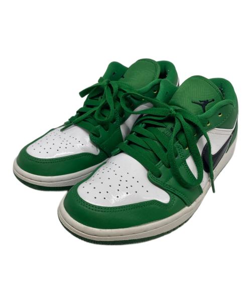 NIKE（ナイキ）NIKE (ナイキ) AIR JORDAN 1 LOW グリーン サイズ:26.5の古着・服飾アイテム