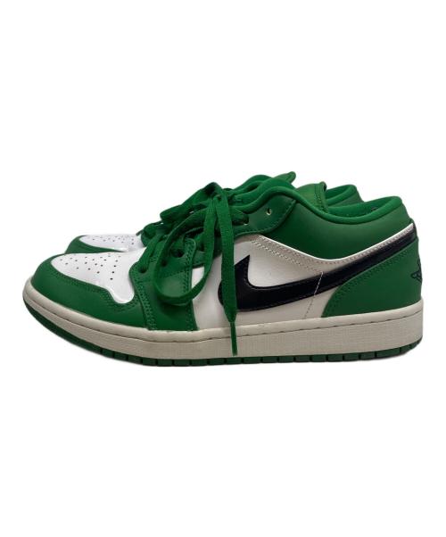 NIKE（ナイキ）NIKE (ナイキ) AIR JORDAN 1 LOW グリーン サイズ:26.5の古着・服飾アイテム