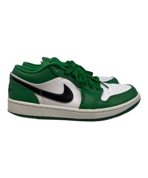 NIKE（ナイキ）NIKE (ナイキ) AIR JORDAN 1 LOW グリーン サイズ:26.5の古着・服飾アイテム