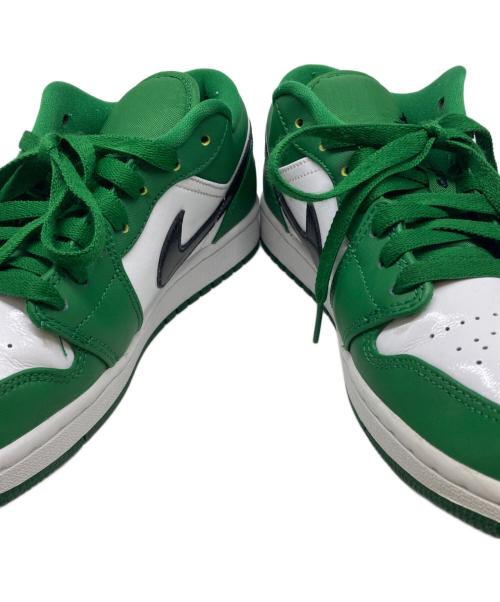 NIKE（ナイキ）NIKE (ナイキ) AIR JORDAN 1 LOW グリーン サイズ:26.5の古着・服飾アイテム