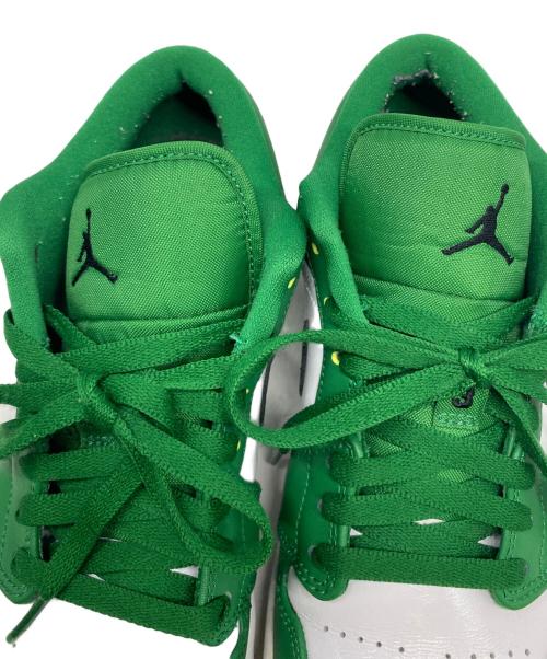 NIKE（ナイキ）NIKE (ナイキ) AIR JORDAN 1 LOW グリーン サイズ:26.5の古着・服飾アイテム