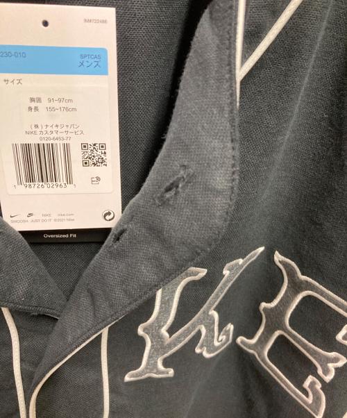 NIKE（ナイキ）NIKE (ナイキ) Nike Life Men's Short-Sleeve Vintage Sport Top ブラック サイズ:Ｍ 未使用品の古着・服飾アイテム