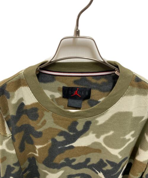 JORDAN（ジョーダン）JORDAN (ジョーダン) MVP CAMO LS TOP グリーン サイズ:XL 未使用品の古着・服飾アイテム
