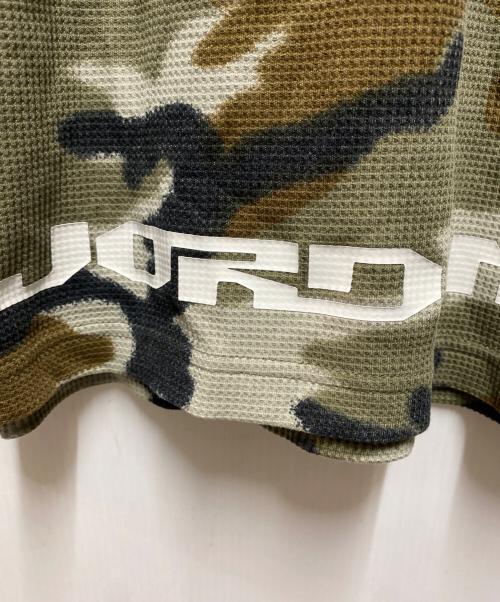 JORDAN（ジョーダン）JORDAN (ジョーダン) MVP CAMO LS TOP グリーン サイズ:XL 未使用品の古着・服飾アイテム