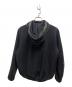DIESEL (ディーゼル) レザーメッシュフーディージャケット ブラック サイズ:Ｓ：10000円