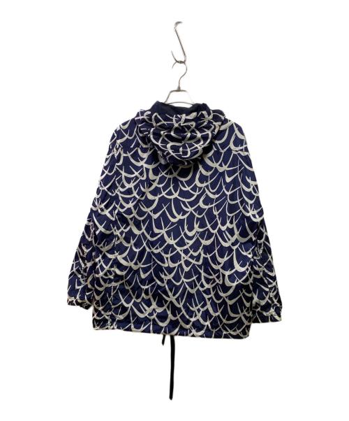MARNI（マルニ）MARNI (マルニ) 25AW 総柄マウンテンフーディ ネイビー サイズ:44の古着・服飾アイテム