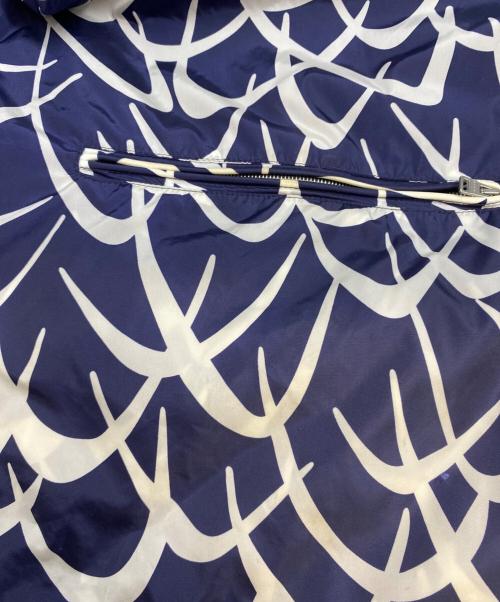 MARNI（マルニ）MARNI (マルニ) 25AW 総柄マウンテンフーディ ネイビー サイズ:44の古着・服飾アイテム