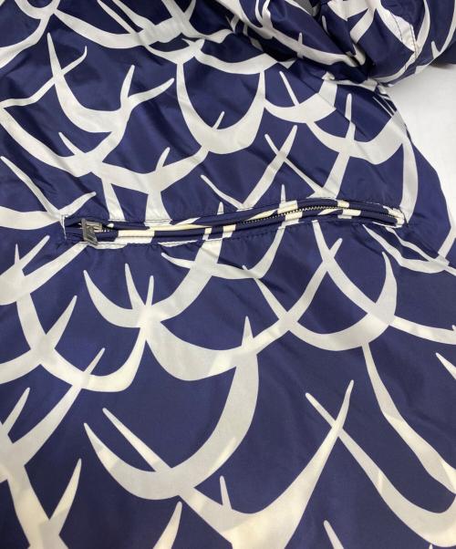 MARNI（マルニ）MARNI (マルニ) 25AW 総柄マウンテンフーディ ネイビー サイズ:44の古着・服飾アイテム