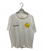 redymadeレディメイド）の古着「スマイルプリントTシャツ」｜ホワイト