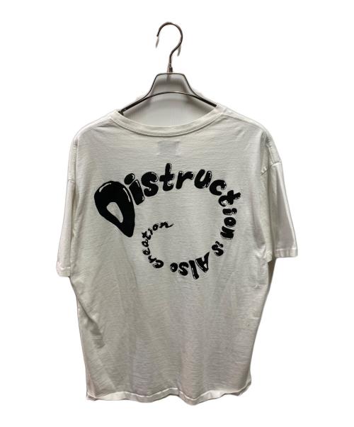 redymade（レディメイド）REDYMADE (レディメイド) スマイルプリントTシャツ ホワイト サイズ:XXLの古着・服飾アイテム