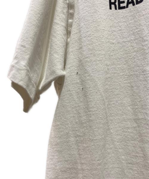 redymade（レディメイド）REDYMADE (レディメイド) スマイルプリントTシャツ ホワイト サイズ:XXLの古着・服飾アイテム