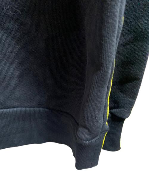 Maison Margiela（メゾンマルジェラ）Maison Margiela (メゾンマルジェラ) ペイント加工オーバーサイズパーカーワンピース ブラック サイズ:XSの古着・服飾アイテム