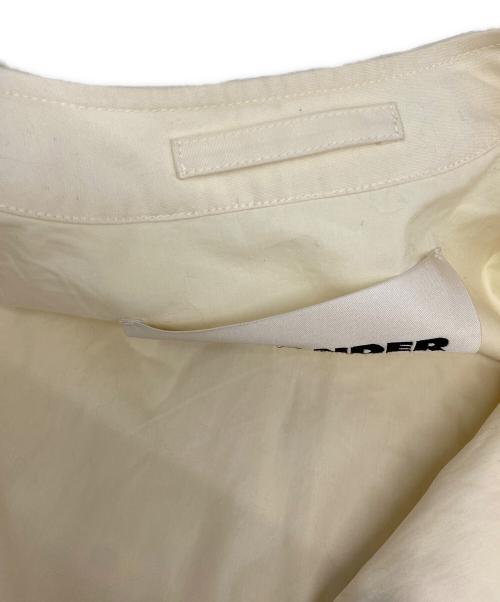 JIL SANDER（ジルサンダー）JIL SANDER (ジルサンダー) 22SS グラフィック袖切替ノーカラージャケット ベージュ サイズ:48の古着・服飾アイテム