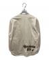 JIL SANDER (ジルサンダー) 22SS グラフィック袖切替ノーカラージャケット ベージュ サイズ:48：25000円