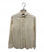 ERMENEGILDO ZEGNAエルメネジルド・ゼニア）の古着「tailored fit シャツ」｜ベージュ